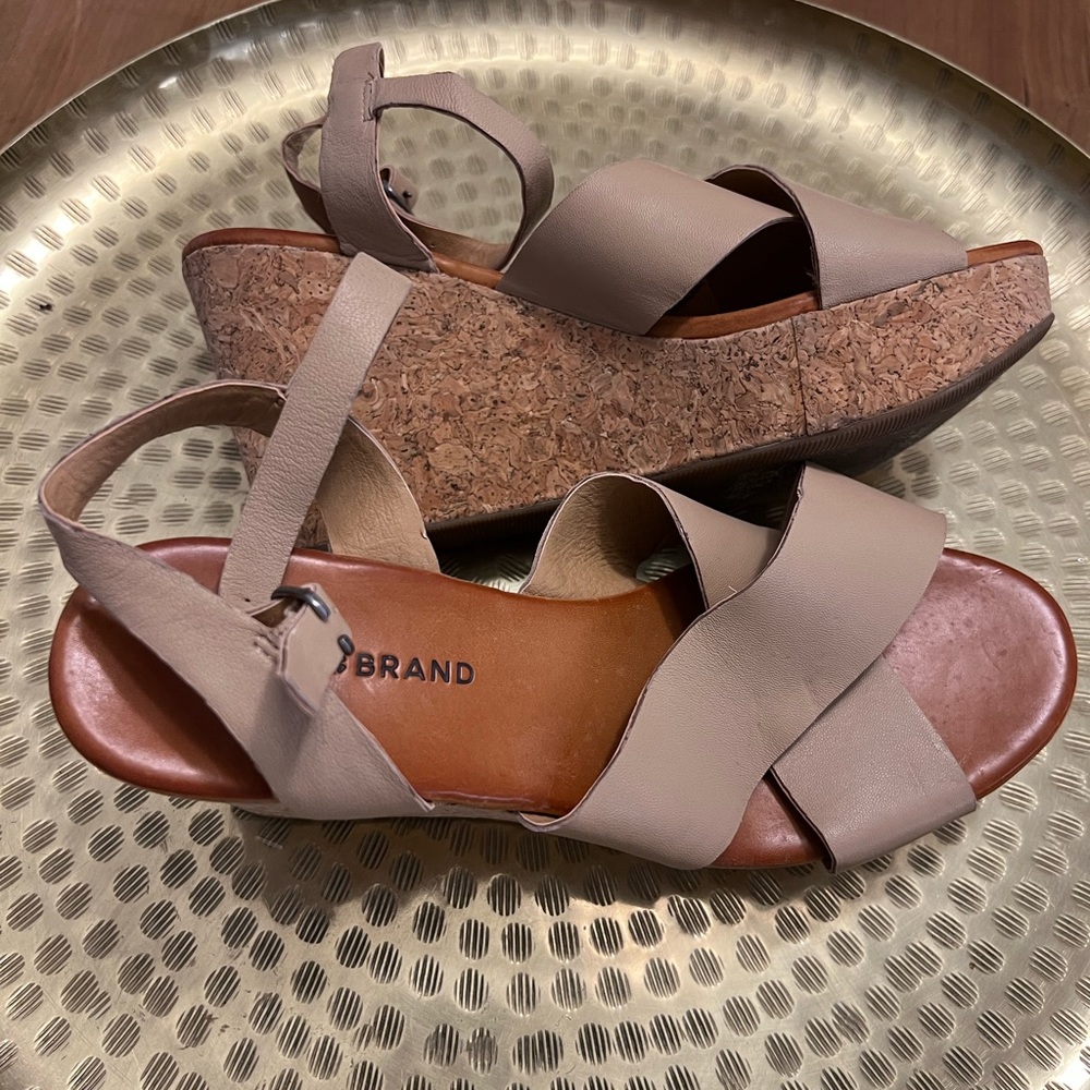 Lucky Brand Cork Wedges